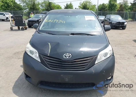 2014 Toyota Sienna L V6 7 Passenger from USA, damaged, VIN 5TDZK3DCXES450220